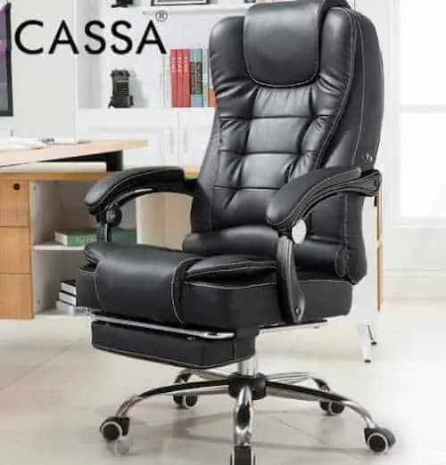 Cassa Pu Executive High Back Office Chair - Office Chairs KL Selangor 