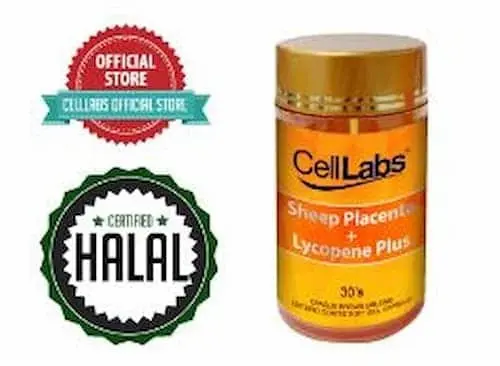 CellLabs Sheep Placenta + Lycopene Plus - Anti Aging Supplements Singapore