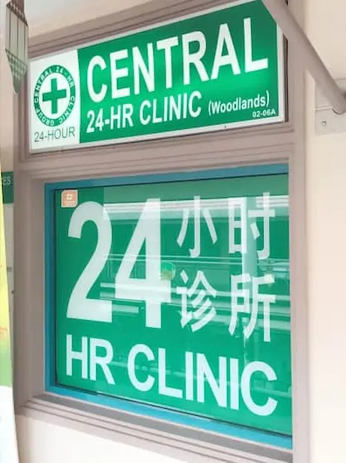 Central 24-HR Clinic Group (Woodlands) - 24 Hour Clinics Singapore