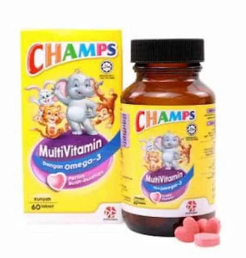  Champs Multivitamin with Plus Omega 3 - Multivitamins KL Selangor 