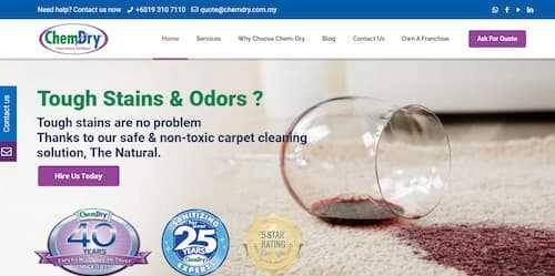 ChemDry - House Cleaning Service KL Selangor