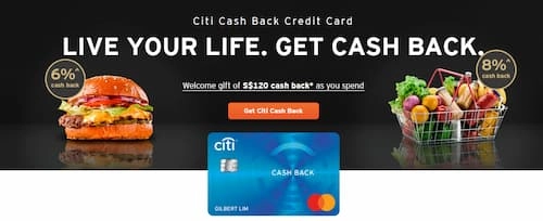 Citi Cash Back Credit Card - Credit Card Petrol Singapore (Credit: Citi)