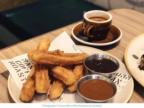 Common Man Coffee Roasters - Churros Singapore (Credits: Common Man Coffee Roasters)