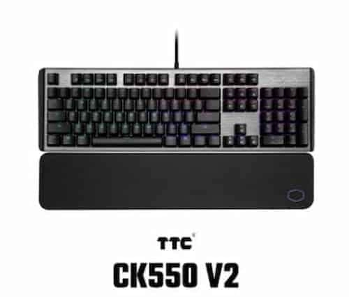  Cooler Master CK550 - Mechanical Keyboards Malaysia (Credit: Cooler Master)  