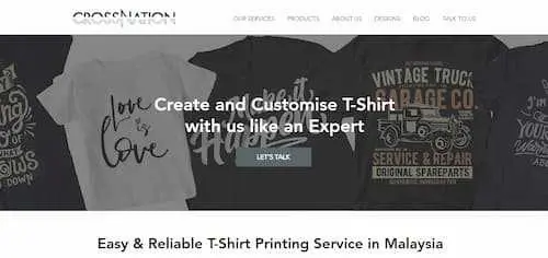 Cross Nation Co. - T-Shirt Printing KL Selangor