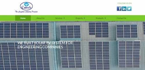 Cutech Group - Solar Companies KL Selangor (Credit: Cutech Group)