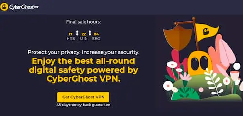  Cyberghost VPN - Free VPN Malaysia