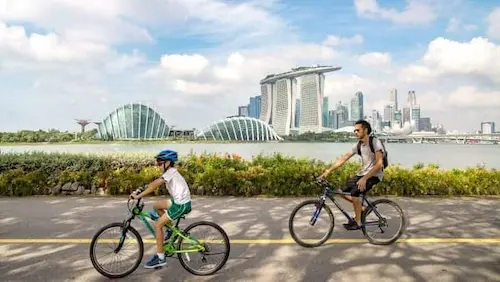 Cycle To Marina Bay or Changi - What To Do In East Coast Park Singapore