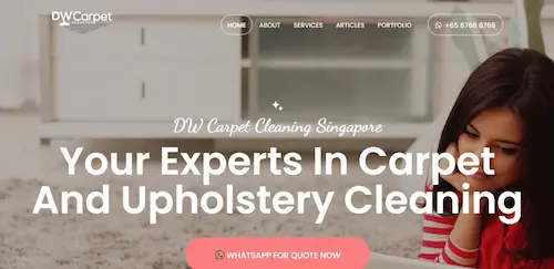 DW Carpet Cleaning - Carpet Cleaning Singapore