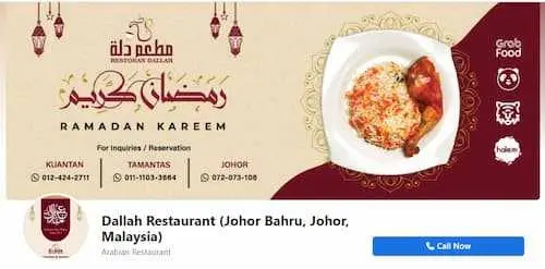 Dallah Restaurant - Arabic Restaurants Johor Bahru