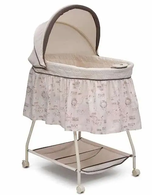 Delta Children Deluxe Sweet Beginnings Bassinet - Bassinet Singapore