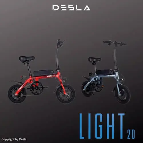 Desla Light 20 eBike - Folding Bikes Malaysia