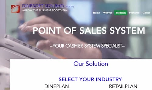  Dinesoft Sdn Bhd - POS System Malaysia (Credit: Dinesoft) 