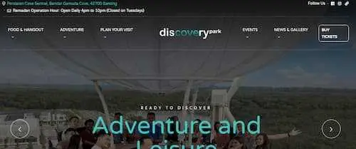 Discovery Park at Gamuda Cove - Theme Park KL Selangor