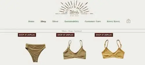 Dona Plant Base  - Swimsuit KL Selangor