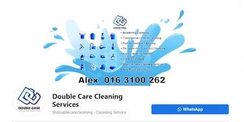 Double Care Cleaning Services - House Cleaning Service KL Selangor 