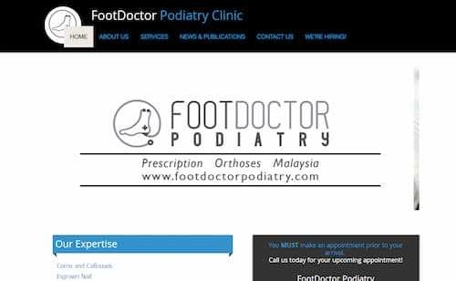 Dr Lim Yuanshuang – FootDoctor Podiatry Clinic - Podiatrist Malaysia (Credit: Dr Lim Yuanshuang – FootDoctor Podiatry Clinic)