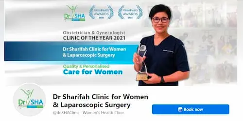  Dr Sharifah Clinic for Women & Laparoscopic Surgery - Fertility Clinic Johor Bahru 