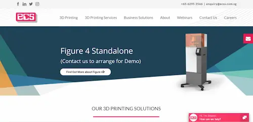 ECS - 3d Printing Singapore