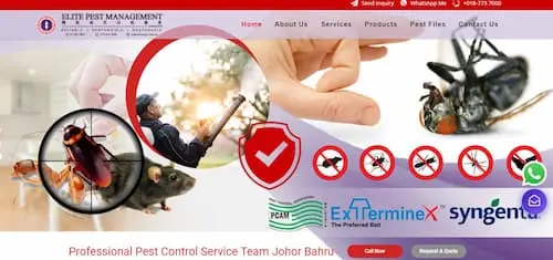 Elite Pest Management - Pest Control Johor Bahru