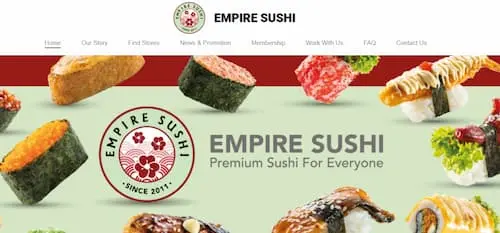 Empire Sushi - Halal Japanese Restaurant Johor Bahru