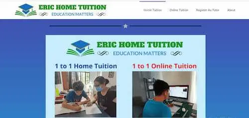 Eric Home Tuition - Online Tuition Malaysia