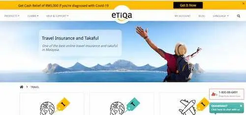  Etiqa Travel Insurance - Travel Insurance KL Selangor