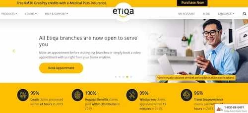 Etiqa e-Medical Pass Takaful - Health Insurance KL Selangor (Credit: Etiqa e-Medical Pass Takaful)