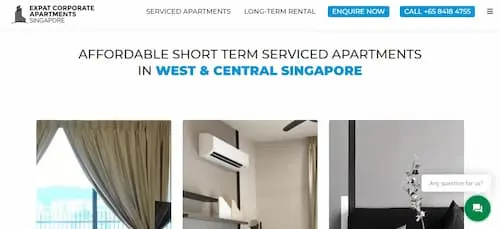 Expat Corporate Apartments Singapore - Corporate Housing Singapore