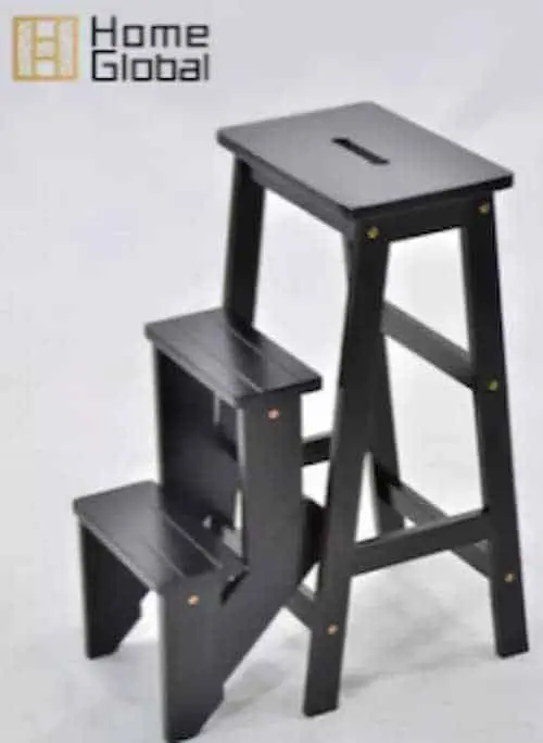 Folding Wooden Stepladder - Ladder Malaysia