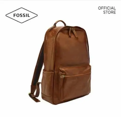  Fossil Leather Backpack   - Travel Backpack Malaysia