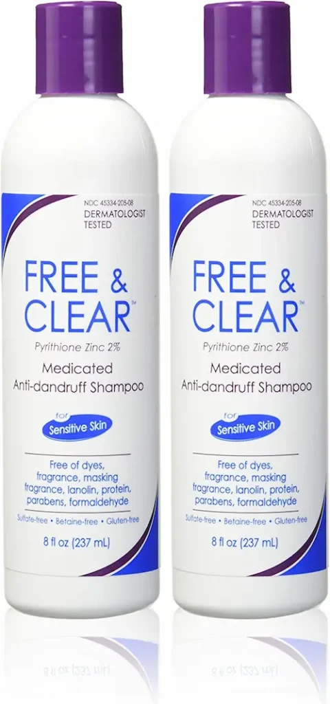 Free & Clear Medicated Anti Dandruff Shampoo - Anti Dandruff Shampoo Singapore