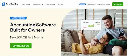 Freshbooks - Singapore Accounting Software