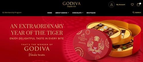 GODIVA - Chocolate Singapore (Credit: GODIVA)