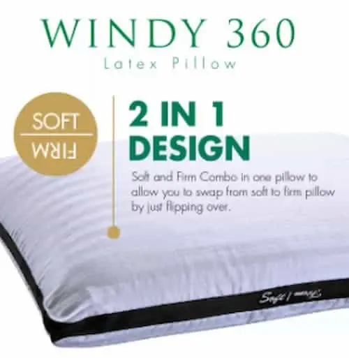 Getha Windy 360 Latex Pillow - Pillow Malaysi