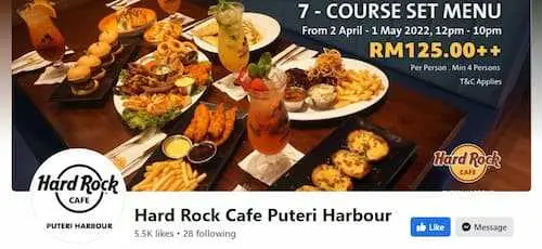 Hard Rock Café Puteri Harbour - Western Food Johor Bahru