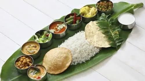 Hare Krishna Indian Veg Food Restaurant - Banana Leaf Rice Penang