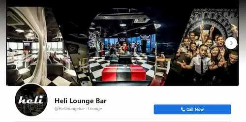 Heli Lounge Bar - Rooftop Bar KL Selangor