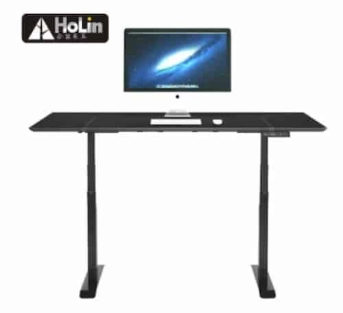 Holin X3 Dual Motor Height Adjustable Electric Standing Table - Standing Desk Malaysia (Credit: Holin)  