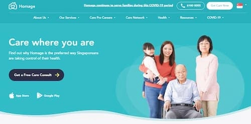 Homage Home Care - Back Specialist Singapore (Credit: Homage Home Care)