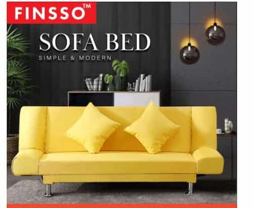 IDRIS Living room 2 in 1 Foldable Sofa Bed - Sofa Bed Malaysia (Credit: IDRIS)