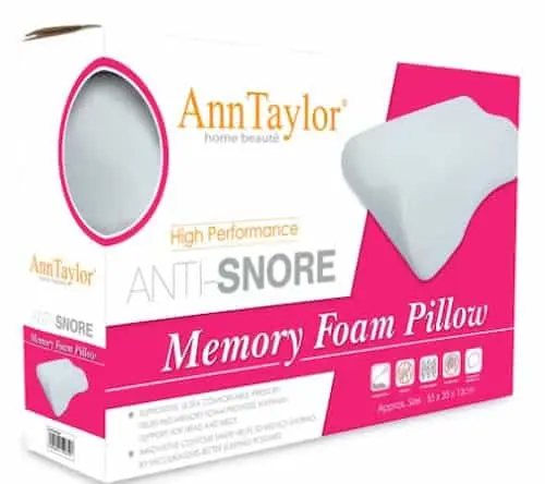 Jean Perry – Ann Taylor Anti Snore Memory Pillow  - Pillow Malaysia