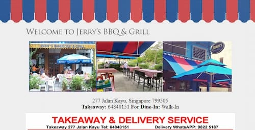 Jerry’s BBQ & Grill - Best Ribs Singapore (Credit: Jerry’s BBQ & Grill)