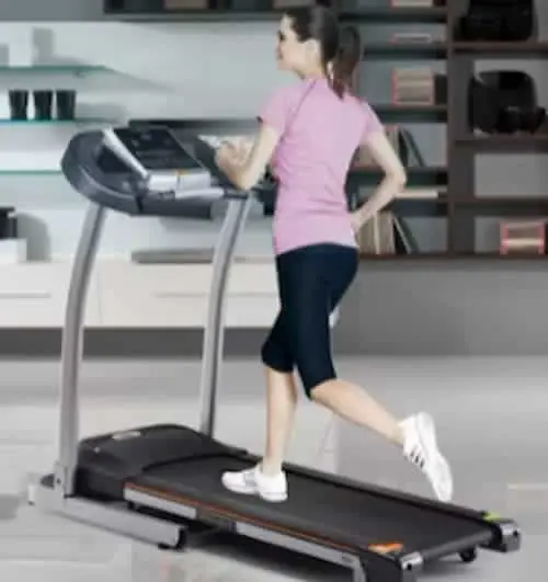  Johnson Fitness Tempo T81 Motorized Treadmill Running Machine