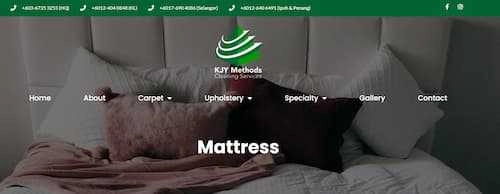 KJY Method Cleaning Services - Mattress Cleaning KL Selangor