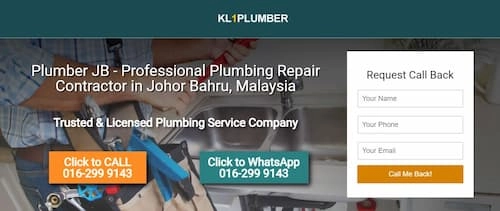 KL1 Plumber Johor Bahru - Plumber Johor Bahru (Credit: KL1 Plumber Johor Bahru)