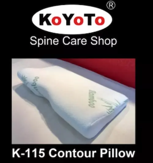 KOYOTO K-115 Memory Foam Contour Sleep Pillow - Pillow Malaysia