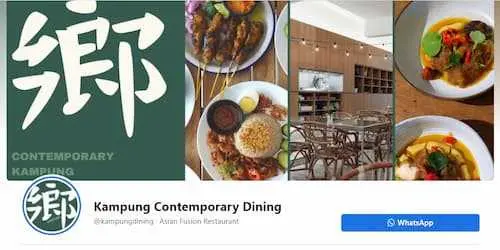 Kampung Contemporary Dining- Satay KL Selangor