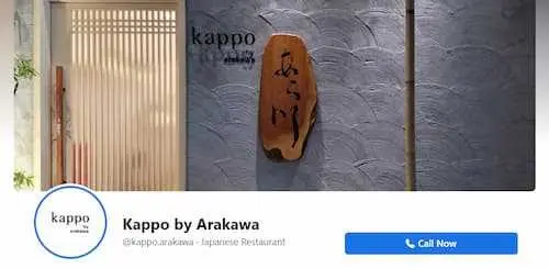 Kappo by Arakawa - Japanese Restaurants Penang