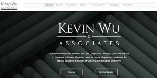 Kevin Wu & Associates - Personal Injury Lawyers KL Selangor